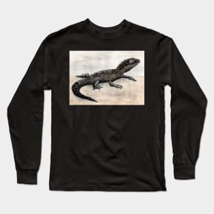 Black lizard Long Sleeve T-Shirt